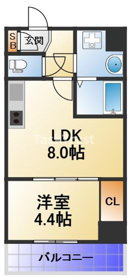 【間取り】 | SFIDA森ノ宮
