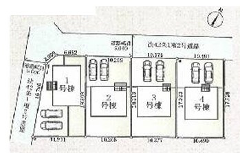 【区画図】 | CRADLE GARDEN加須市北下新井第5　新築住宅