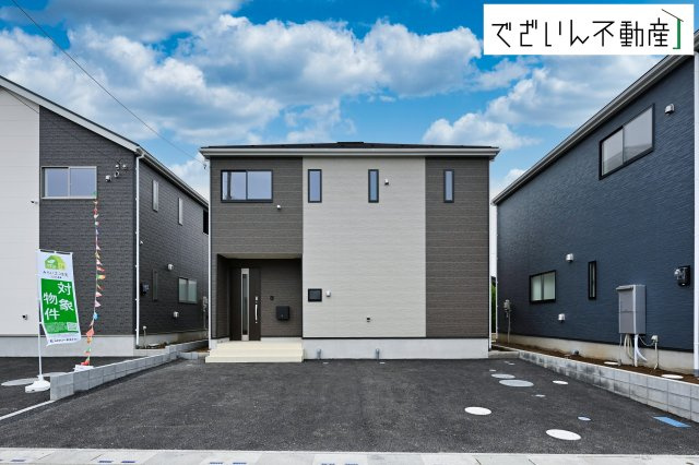【外観】 | CRADLE GARDEN加須市北下新井第5　新築住宅 | ≪2号棟≫
現地(2026年8月撮影)