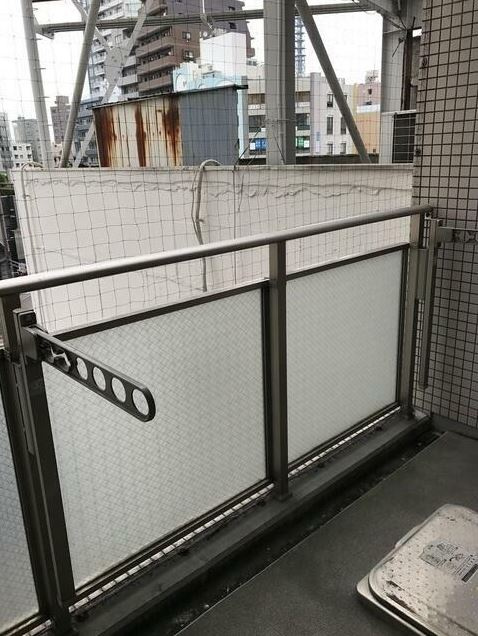 グランアビテ四谷三丁目ステーションフロントのバルコニー|北向き