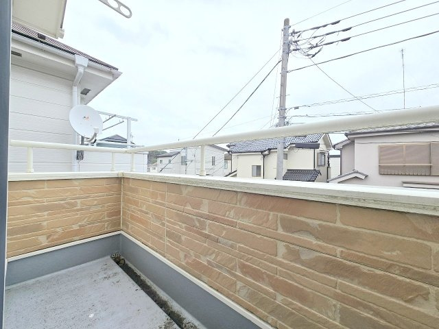 羽村市羽加美3丁目　中古戸建のバルコニー