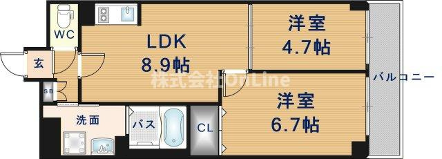 【間取り】 | リアライズ今里南