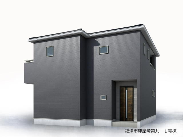 リーブルガーデン福津市津屋崎第九1期の外観パース