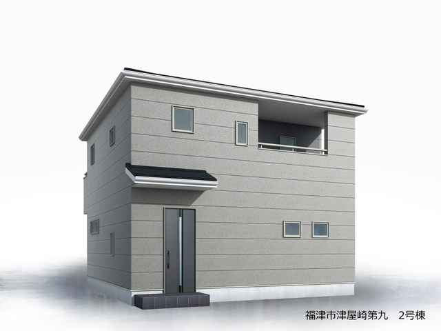 リーブルガーデン福津市津屋崎第九1期の外観パース