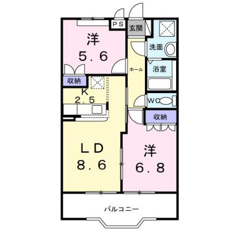 レジデンスディスコの間取り