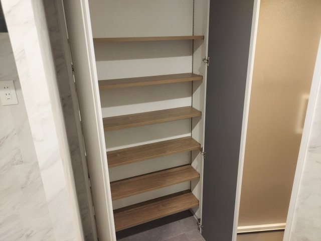 リーデンススクエア宝塚リバージュの収納|洗面収納