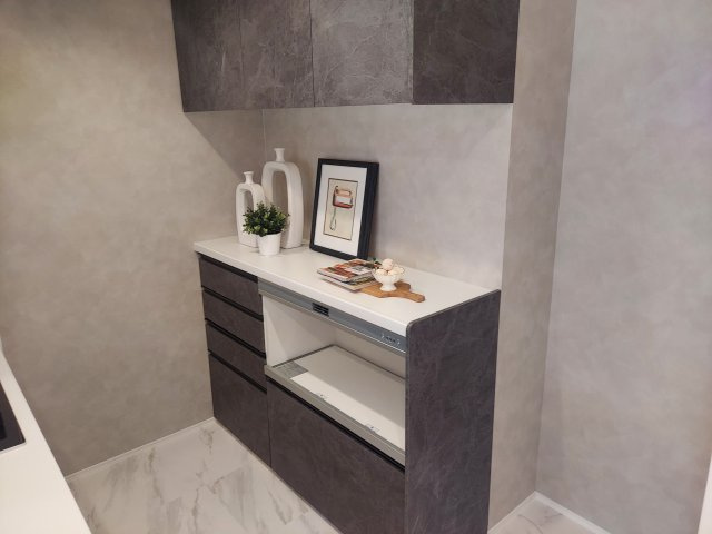 リーデンススクエア宝塚リバージュの収納|カップボード