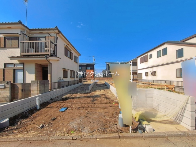 所沢市向陽町・全3棟　新築一戸建　2号棟　～オール電化～の外観|現地写真（2026年3月23日撮影）