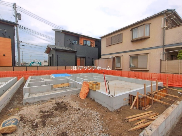 所沢市向陽町・全3棟　新築一戸建　2号棟　～オール電化～の外観|現地写真（2026年3月30日撮影）