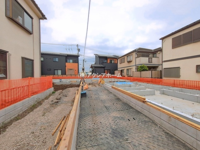 所沢市向陽町・全3棟　新築一戸建　2号棟　～オール電化～の前面道路含む現地写真|現地写真（2026年3月30日撮影）