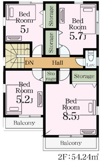 【間取り】 | 蓮田市西新宿４丁目　新築分譲住宅
