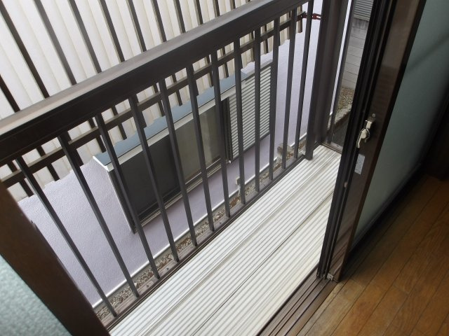 ハウス井上のバルコニー