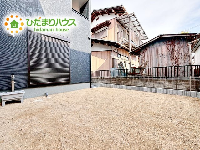 【庭】 | 水戸赤塚4期　新築戸建 | お庭付物件になります！お庭遊びや、プールなどお子様も大喜び(^^)