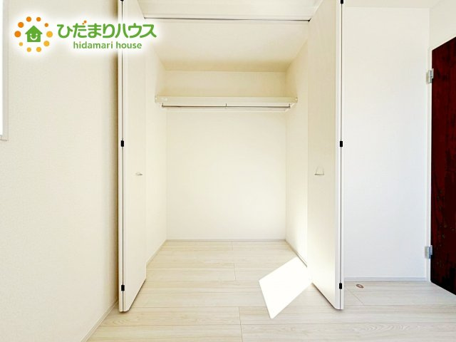 【収納】 | 水戸赤塚4期　新築戸建 | お洋服の多い女性に人気！収納力の高いクローゼット付☆彡