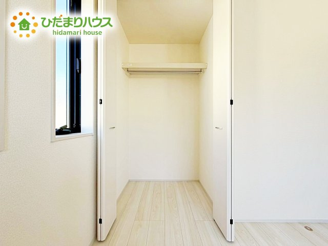 【収納】 | 水戸赤塚4期　新築戸建 | クローゼットには、衣類や日用品などを整理整頓して収納できますね！