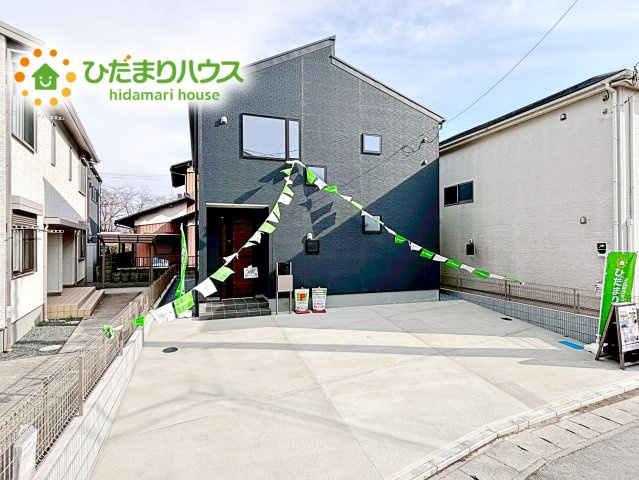 【外観】 | 水戸赤塚4期　新築戸建 | 平日・お仕事帰りなど、いつでもご案内致します！お気軽にお問い合わせ下さい♪お待ちしております！