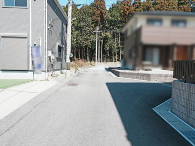 【前面道路含む現地写真】 | いなべ市北勢町麻生田 | 前面道路