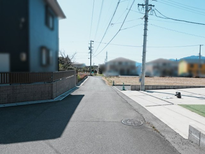 【前面道路含む現地写真】 | いなべ市北勢町麻生田 | 前面道路