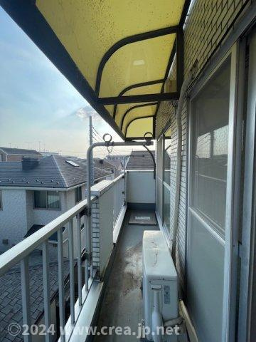 メゾンローリエのバルコニー