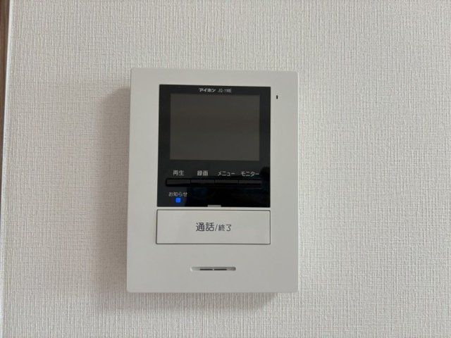 エクセラン朝妻のセキュリティ|TVモニター付きで安心です☆