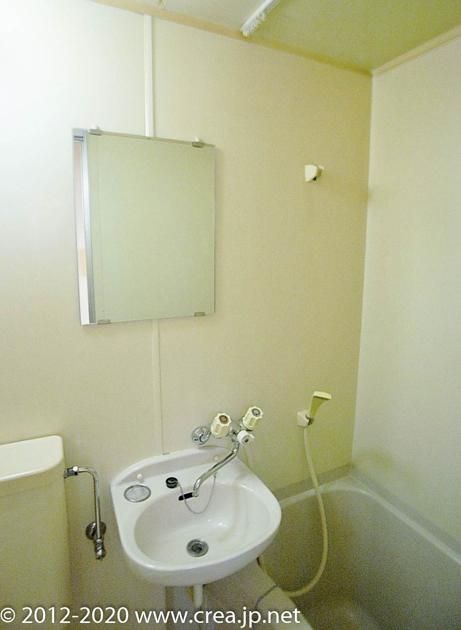 セジュールドミワ参番館の洗面所