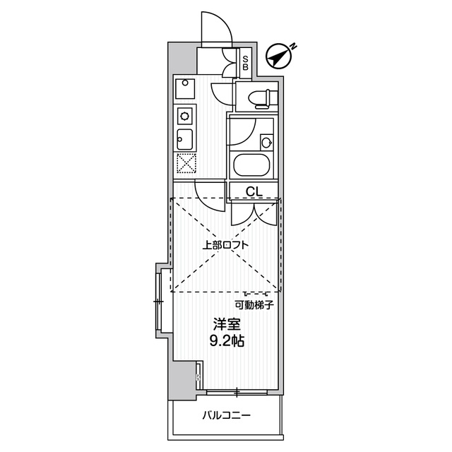 アパートメンツ練馬北町の間取り