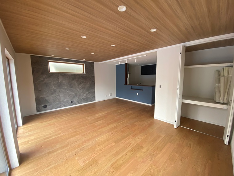 早宮戸建の居間・リビング