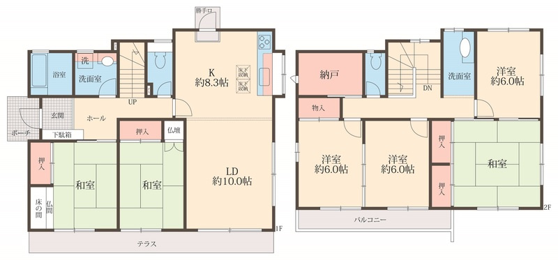 桜川２丁目戸建貸家