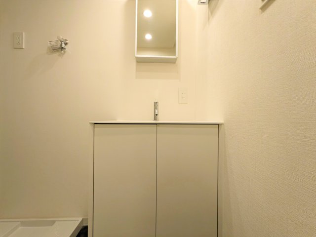 ルーデンス常盤台Ⅲの独立洗面台