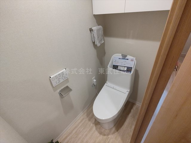 【トイレ】 | グリーンコーポ鶴瀬ニューライフステージ | 落ち着いた色調のトイレです