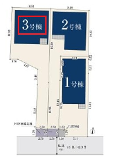 所沢市向陽町・全3棟　新築一戸建　3号棟　～オール電化～の外観|現地写真（2026年3月30日撮影）