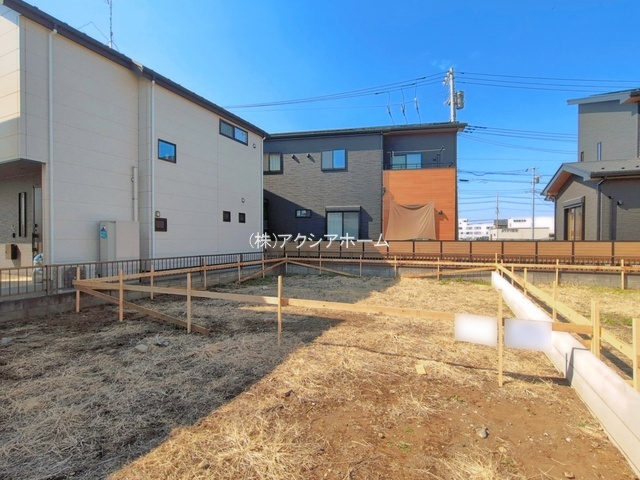 所沢市向陽町・全3棟　新築一戸建　3号棟　～オール電化～の外観|現地写真（2026年3月23日撮影）