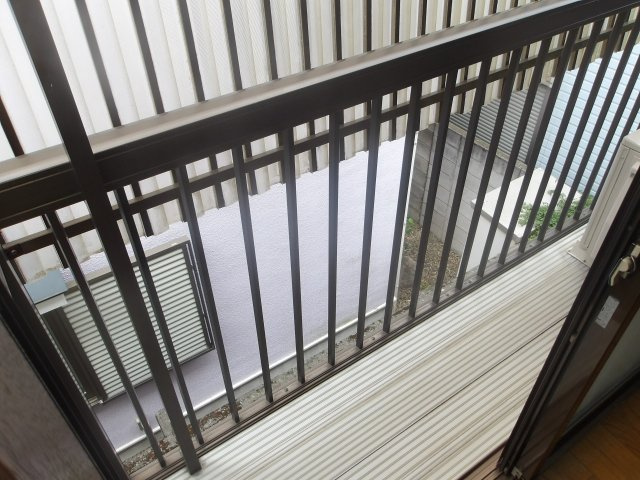 ハウス井上のバルコニー