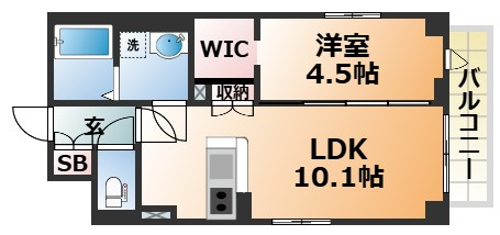 SD Marina Bay KOBEの間取り