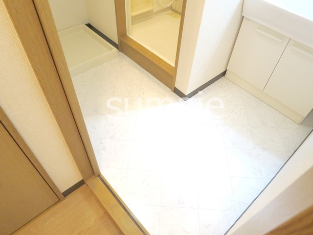 エスポワール篠崎の内装|脱衣スペースです。