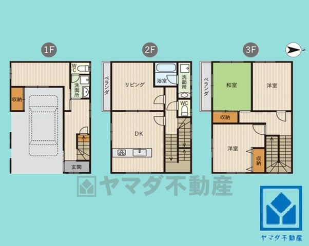 尼崎市西長洲町2丁目の間取り