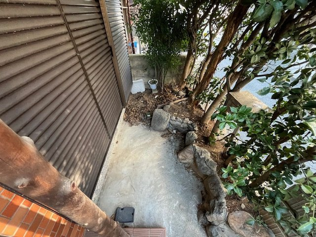 堺市中区陶器北戸建の庭