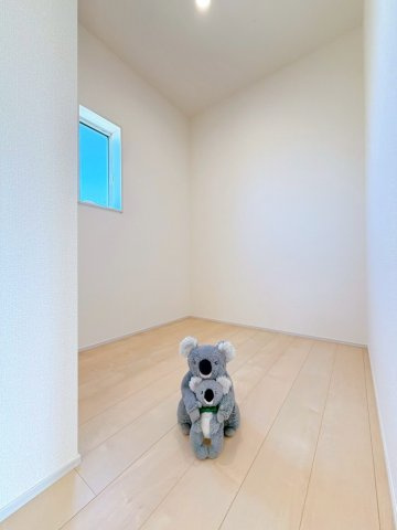 【収納】 | 高崎市倉賀野町　新築住宅　 | 2階フリースペース。
家事スペースとしても収納としても、様々な用途でお使いいただけます！