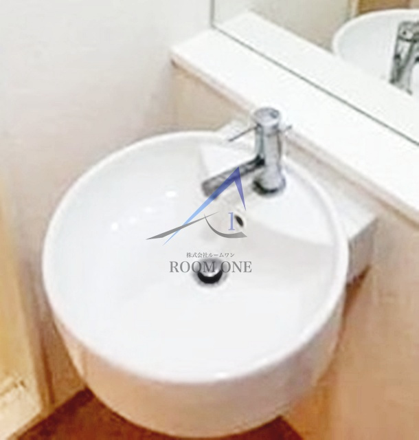 プレール・ドゥーク中野坂上の洗面所|洗面台です。