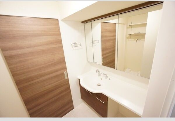 D-room岐南町八剣北の洗面所