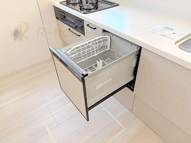 水戸市住吉町5期　新築戸建て　1号棟の設備|ビルトイン食器洗い乾燥機付き！とってもラクラク嬉しい時短アイテムです♪