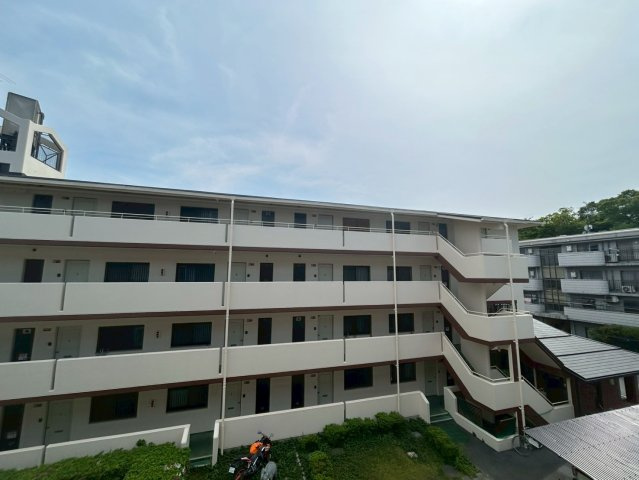 万代マンションの展望