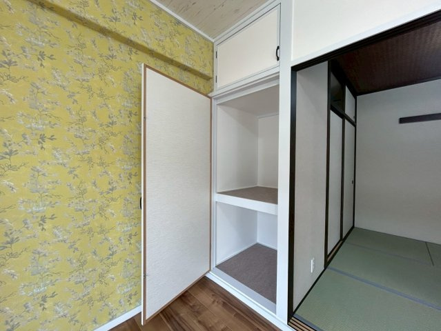 万代マンションの収納