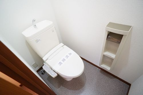 サンライフコーポのトイレ|コンパクトで使いやすいトイレです