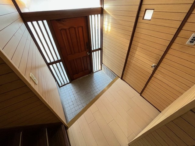 陶器北貸家の玄関