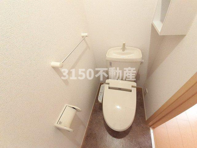 サンハイツ　フィオーレ　Ｃ棟のトイレ