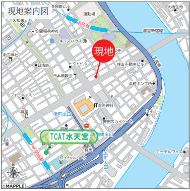 【地図】 | ニュー浜町ダイヤマンション