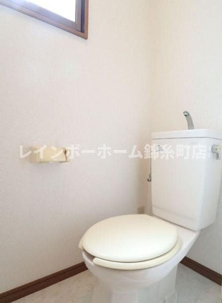 墨田区太平３丁目の賃貸マンションのトイレ