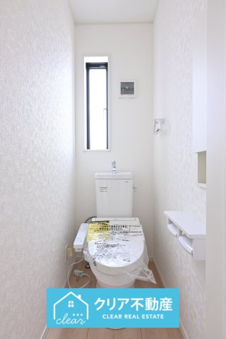 【トイレ】 | 太田市新田木崎町第10　クレイドルガーデン | 2階にもトイレがあるので忙しい朝も分けて使えます！