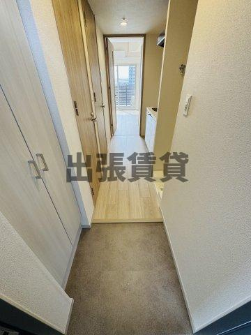 仲介手数料0円！	ディアレイシャス名古屋大須通の玄関